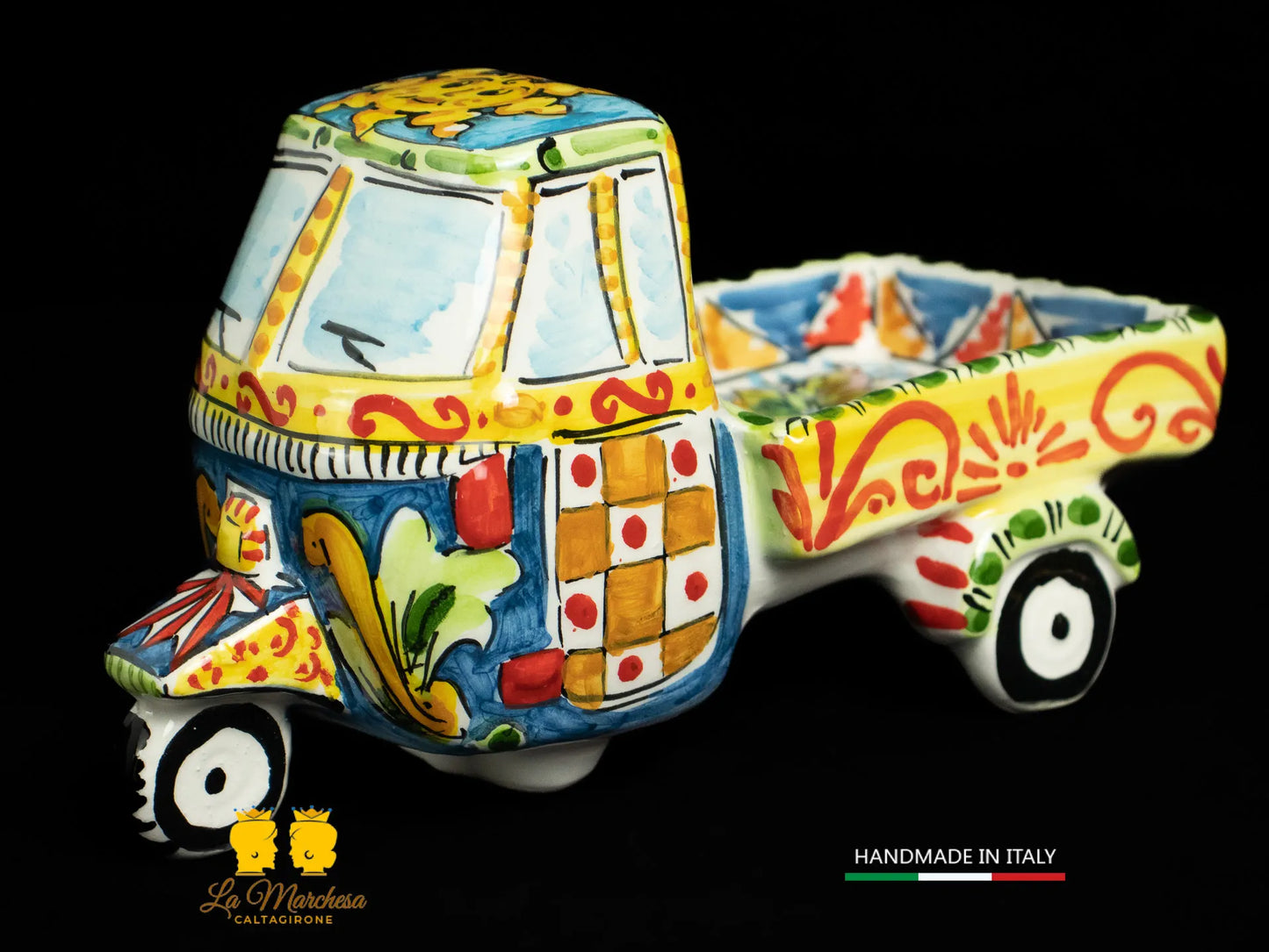 LAPA - Ape Piaggio Ceramica di Caltagirone Carretto