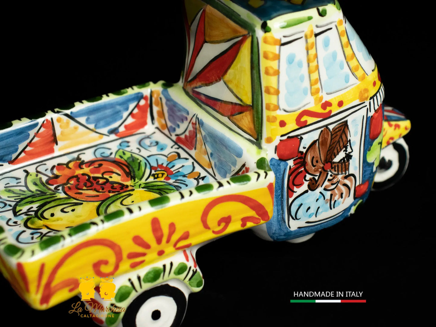 LAPA - Ape Piaggio Ceramica di Caltagirone Carretto