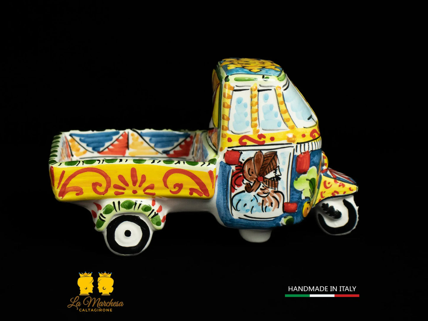 LAPA - Ape Piaggio Ceramica di Caltagirone Carretto