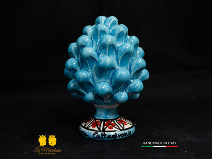 Pigna Siciliana Ceramica di Caltagirone vari colori 11cm