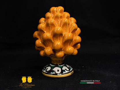 Pigna Siciliana Ceramica di Caltagirone vari colori 11cm