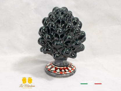 Pigna Siciliana Ceramica di Caltagirone vari colori 11cm