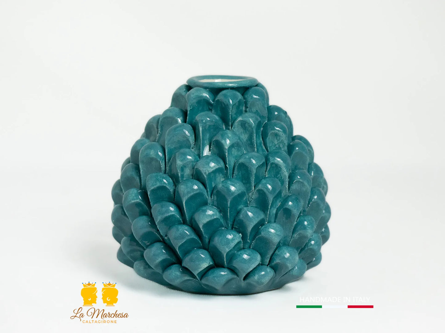 Profumatore ambiente Pigna Siciliana Ceramica di Caltagirone 11cm